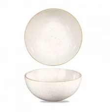 Миска для лапши 1,08л d18,3см без борта stonecast цвет barley white