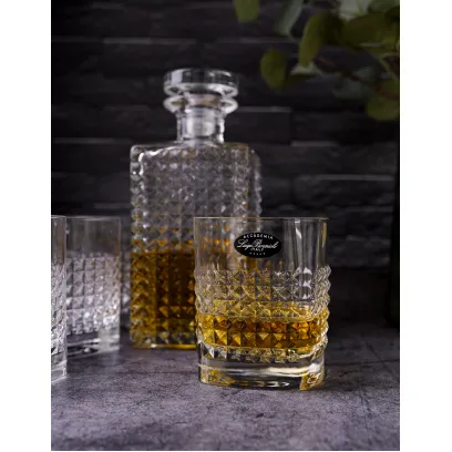 Набор из графина с пробкой 750 мл и 4 стаканов O/F 380 мл, Mixology