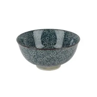Old fashion petrol blue bowl 12cm