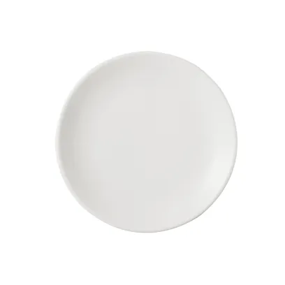Тарелка плоская без рима 22 cm белый