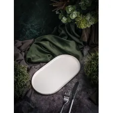 Блюдо овальное 28см CHOPIN PLATINUM