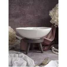 Салатник 1,9 л, d 26 см h 7,5 см, фарфор, Grazia