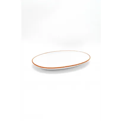 Блюдо овальное, 21 см, Vital Coupe Retro Brown