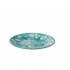 Тарелка мелкая 27,5 см, Bubble turquoise