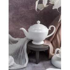Чайник с крышкой 600 мл, 21,5x12,2 см h 14,6 см, фарфор, Grazia