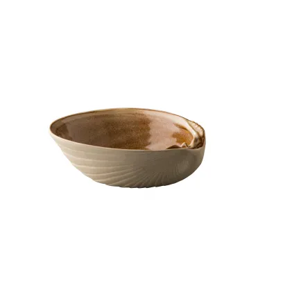 Салатник 15,5 см, декор shell sand, Raw Design by RBC