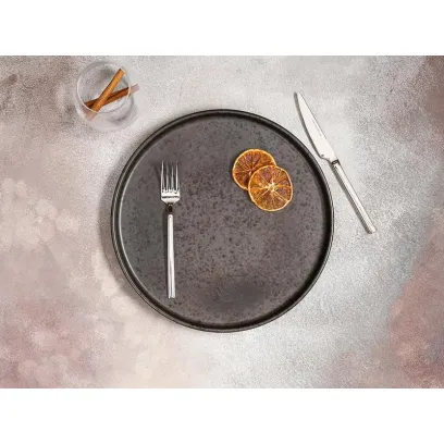 Тарелка с вертикальным бортом d 21,5 см h 2,2 см, Stoneware Ironstone