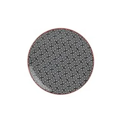 Mix&match black plate 22cm