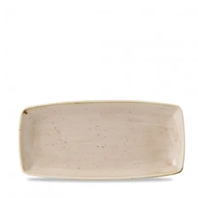 Блюдо сервировочное 29,5х15см без борта stonecast цвет nutmeg cream